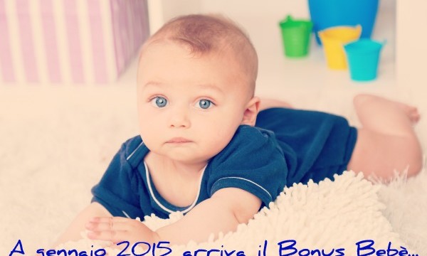 Cute baby boy lying on floor in room